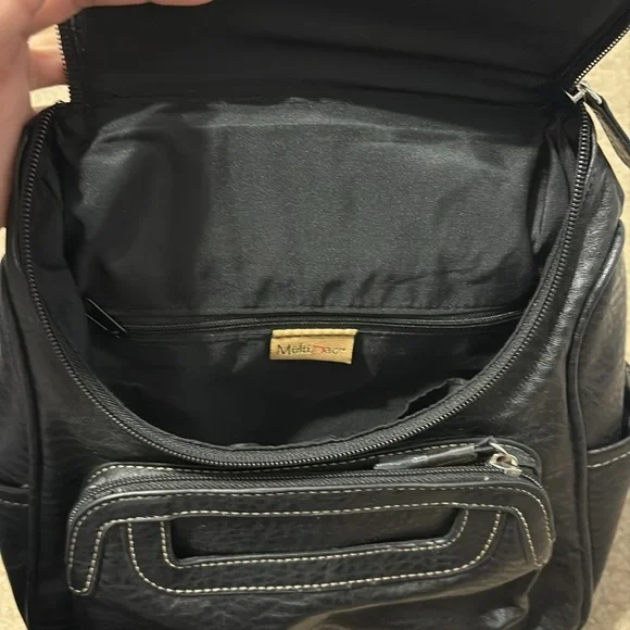 Multisac black backpack - Picture 3 of 3